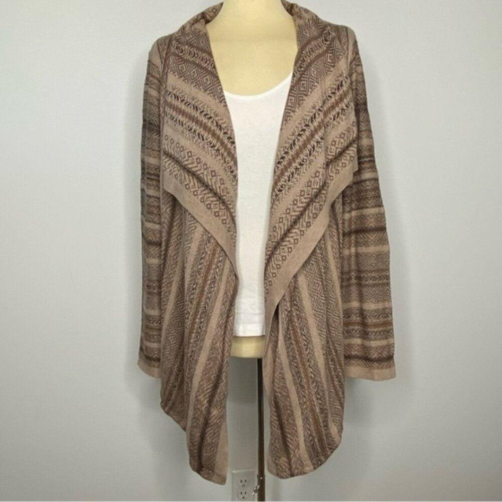 J. Jill Latte Multicolor Cardigan
